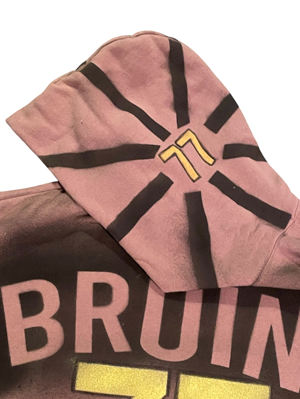 Raymond Bourque Boston Bruins Retired #77 Stats Hoodie