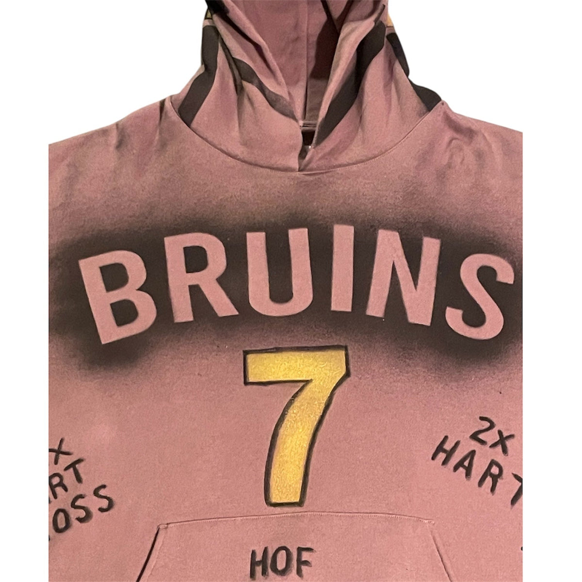 Phil Esposito Boston Bruins Retired #7 Stats Hoodie